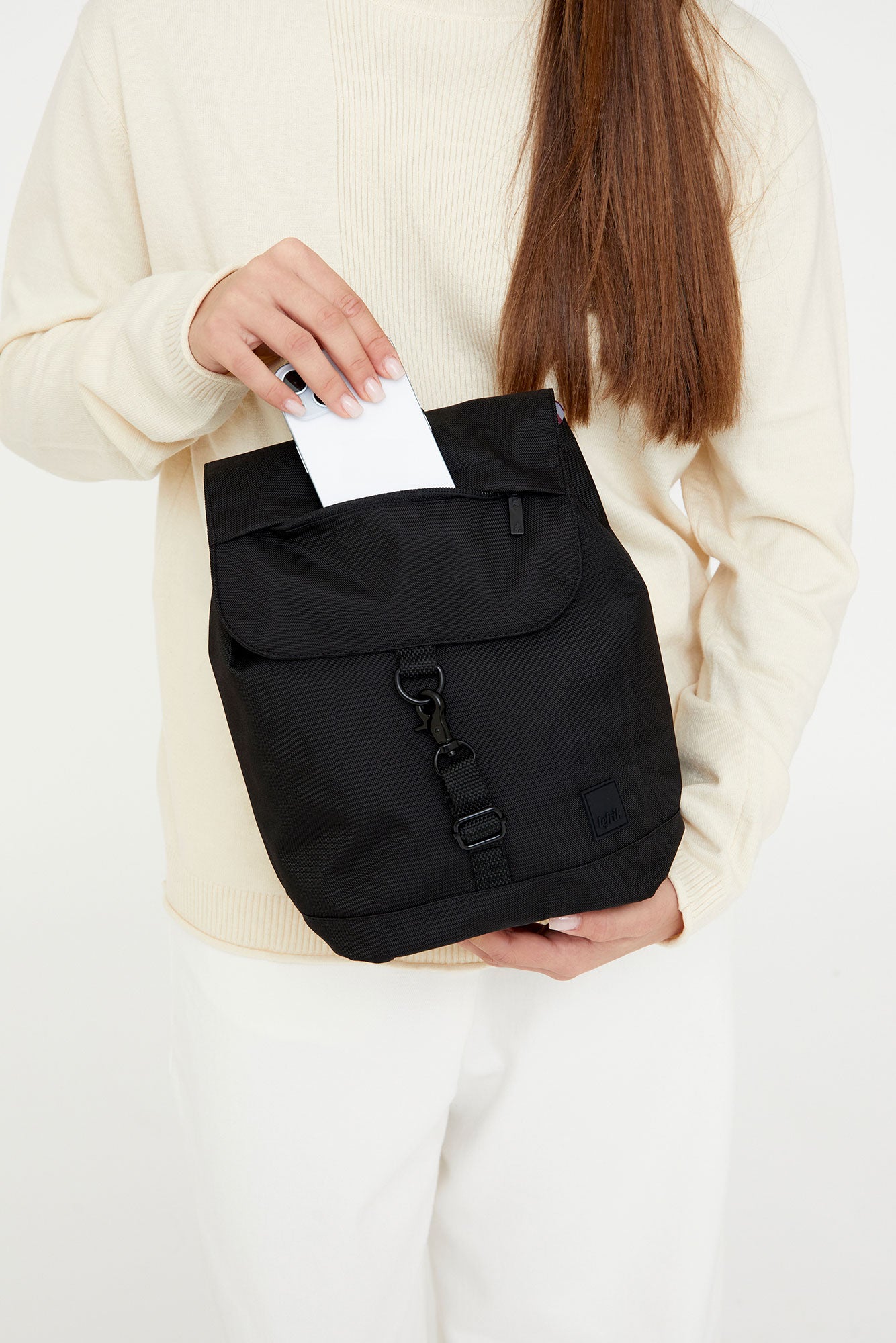 Kaut Mini Backpack Black - Lefrik