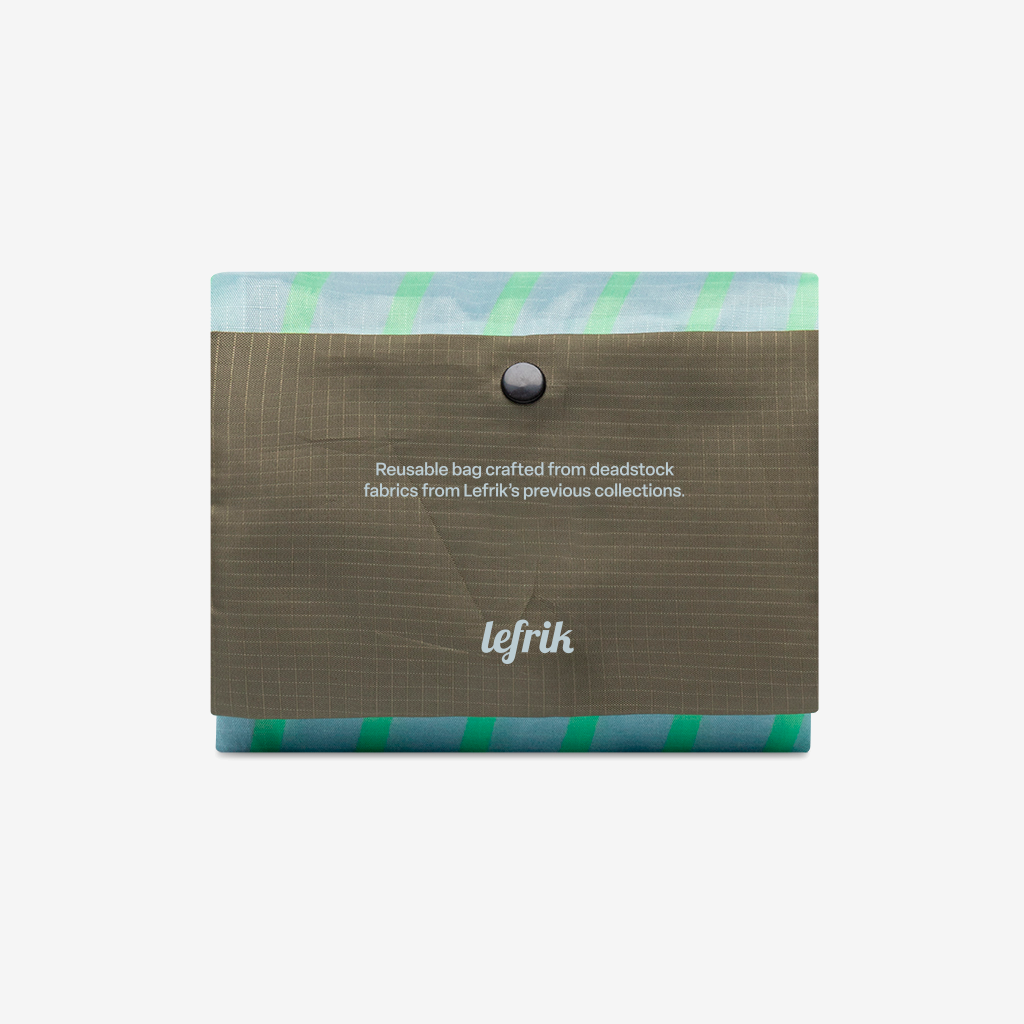 Offcut Bag Olive Dream Blue - Lefrik