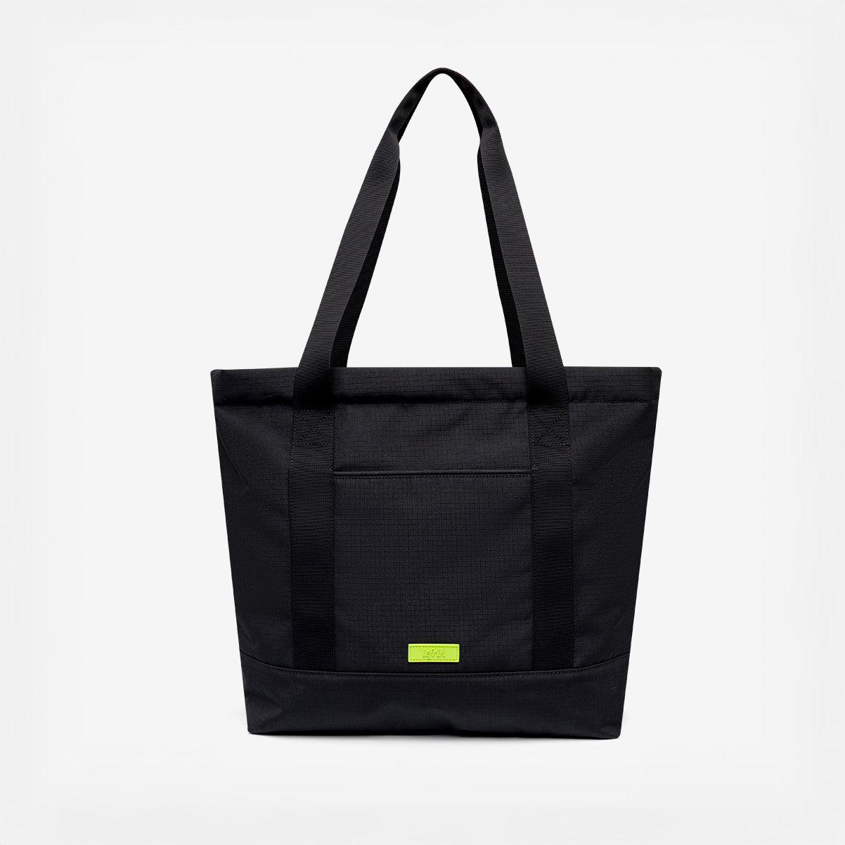 Strata Tote Bag Black Lime - Lefrik