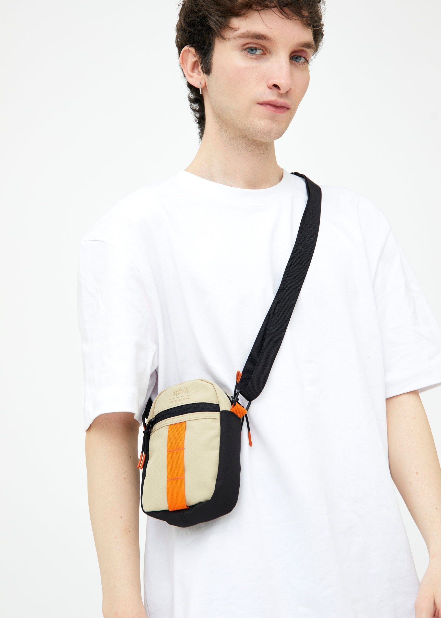 Jan Side Bag Stone - Lefrik