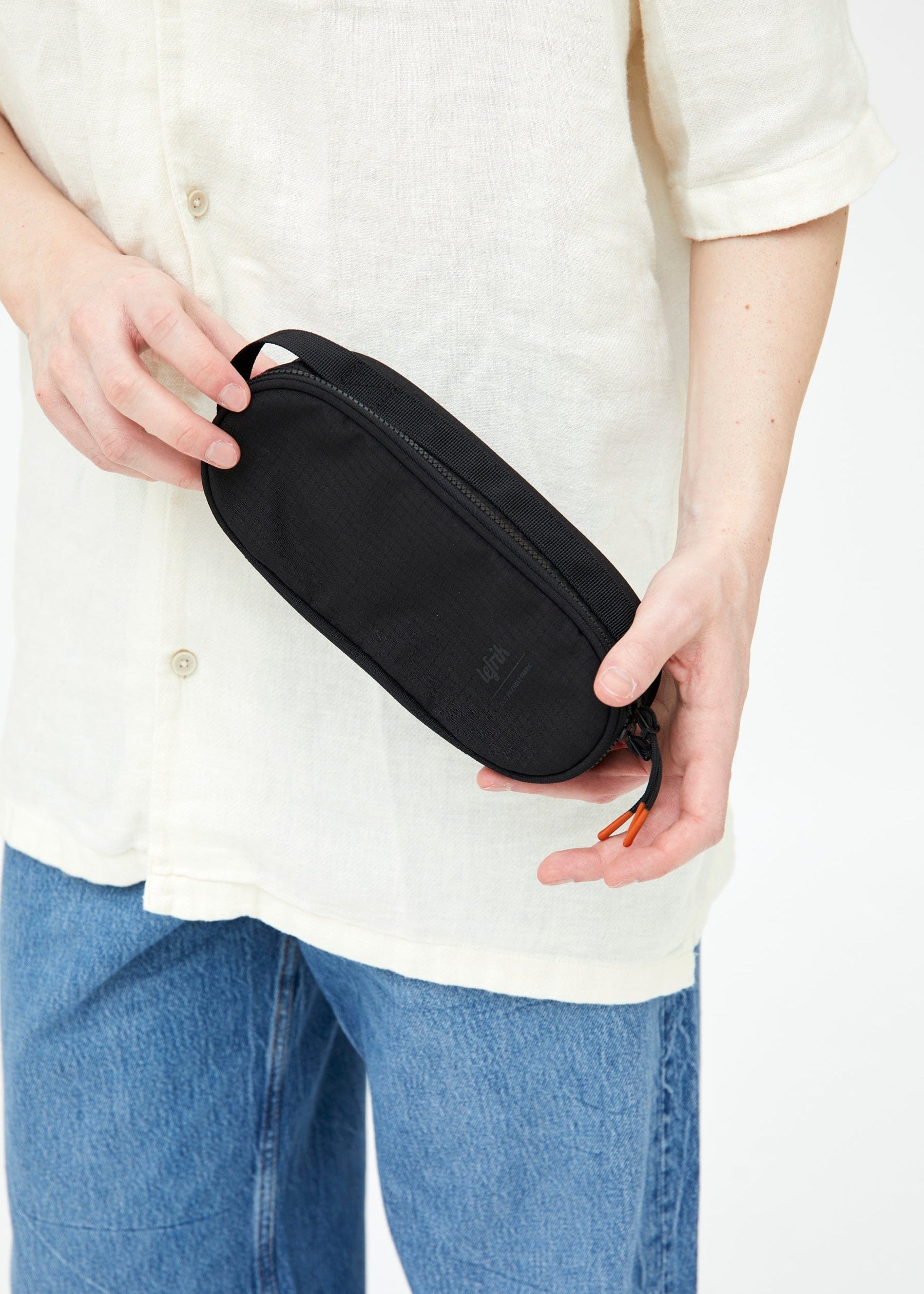 Row Pencil Case Black - Lefrik