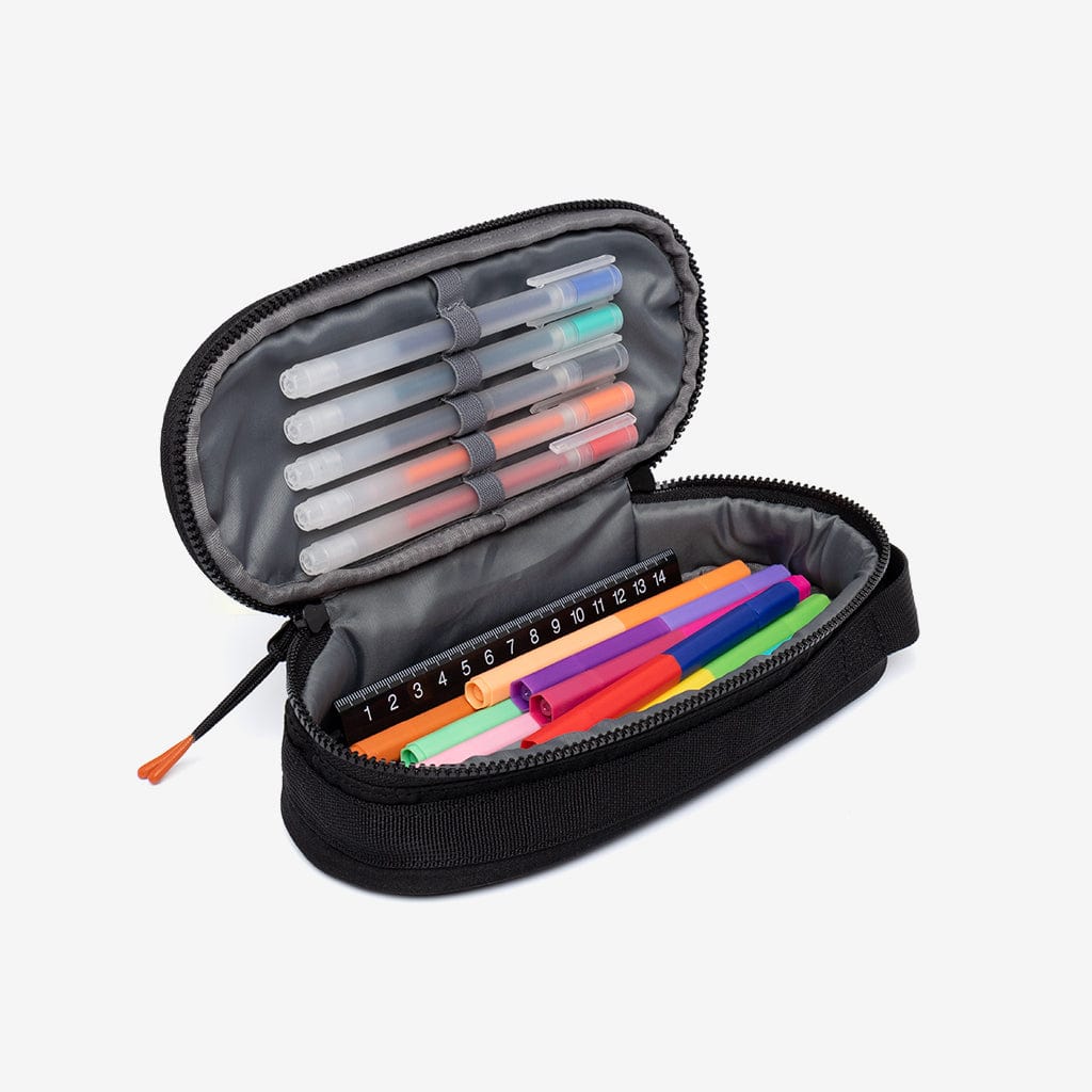 Row Pencil Case Black - Lefrik