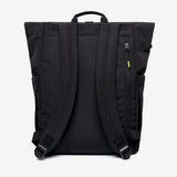 Pack Lars Roll Backpack Black Lime - Lefrik