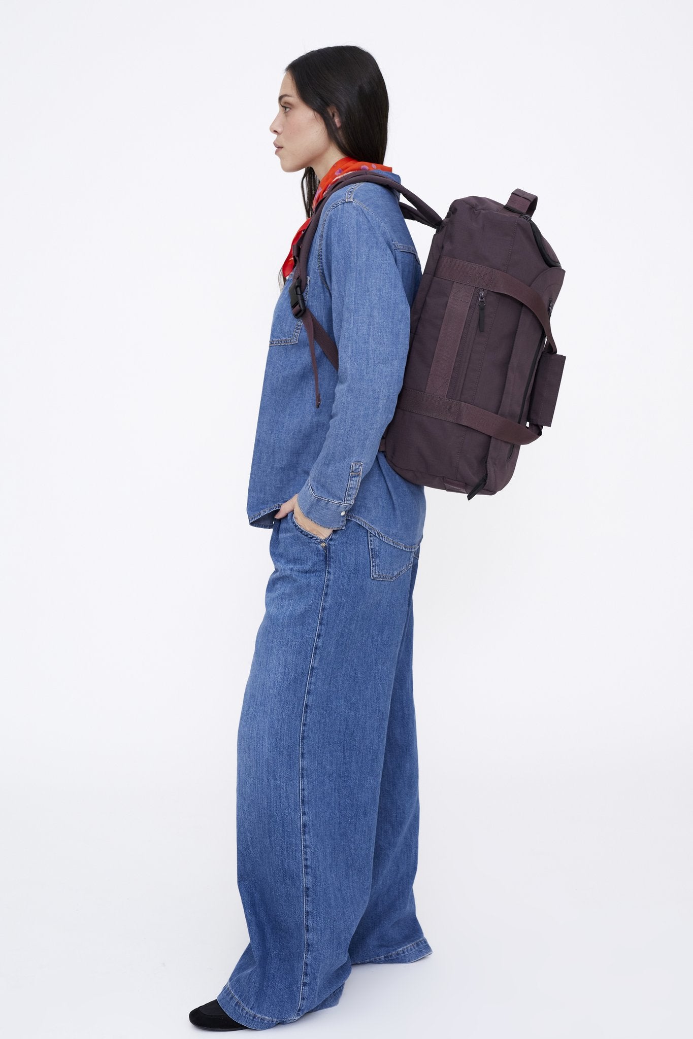 Pack Wanderer Backpack Wine - Lefrik