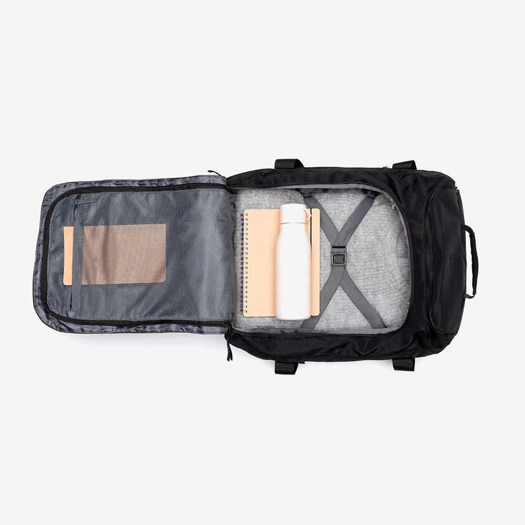 Pack Wanderer Backpack Black - Lefrik